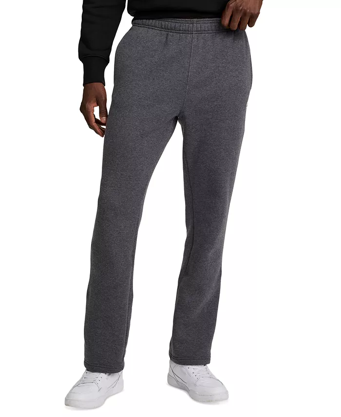 Men's Powerblend Open-Bottom Fleece Sweatpants