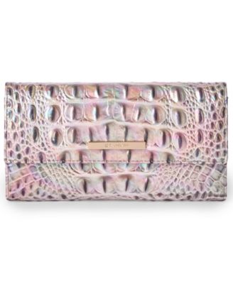 Cordelia Embossed Mini Leather Wallet