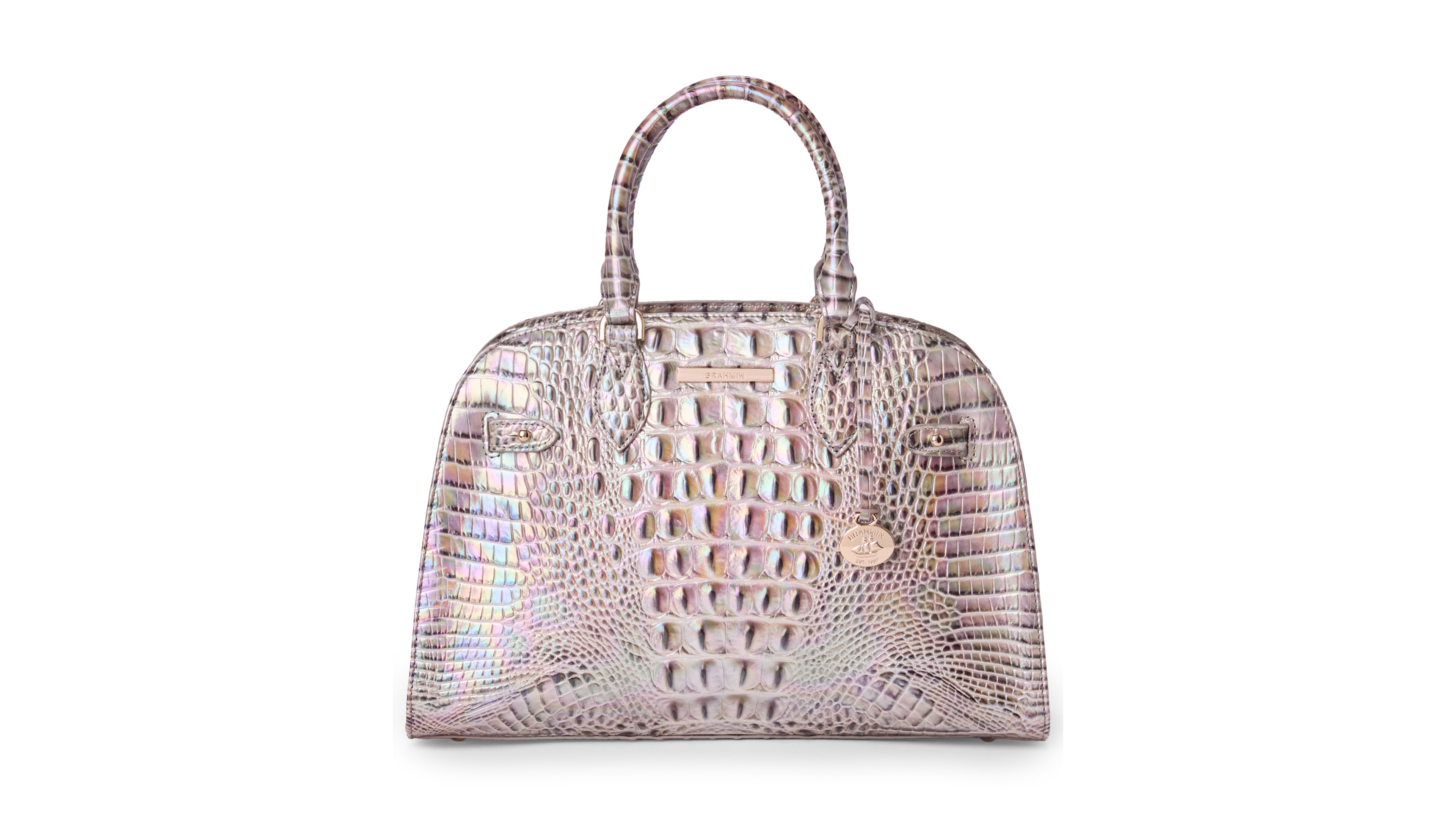 Brahmin Angelina Melbourne Medium Satchel Bag