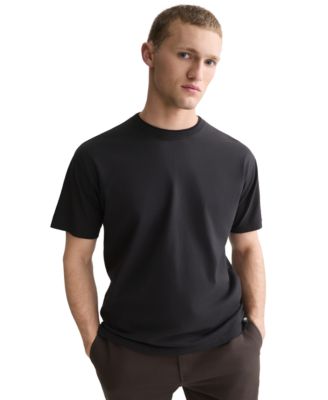 Men's 3 Crosses Garment-Dyed Relaxed-Fit Crewneck T-Shirt