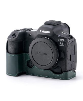 Canon R5 Mark II Leather Hand Grip Camera Case
