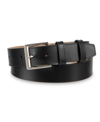Men's Casual Leather Double Loop Strap Keeper Broome Belt