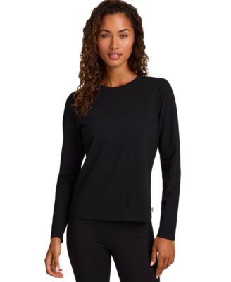 Women's Core Fitted Crewneck Long-Sleeve T-Shirt
