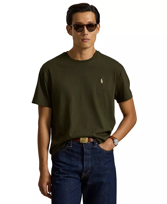 Men's Embroidered Pony Classic-Fit T-Shirt - thumbnail 7