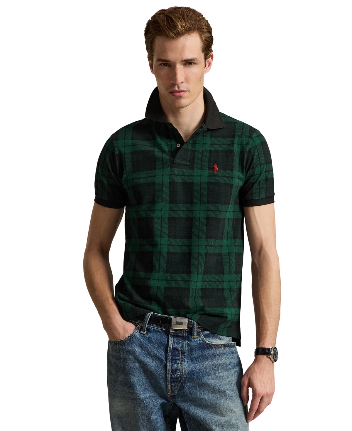 Polo Ralph Lauren Men's Short-Sleeve Classic-Fit Plaid Shirt