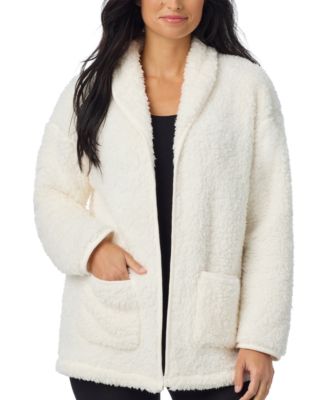 Women's Long-Sleeve Snuggle Up Sherpa Bed Jacket