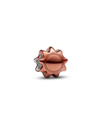 Sterling Silver Mini Engraved Sun Charm