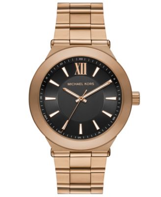 MICHAEL Quartz Billie Water Resistant Stainless Steel Watch 44mm