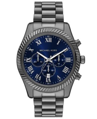 Men's Quartz Lexington Chronograph Stainless Steel Watch 45mm