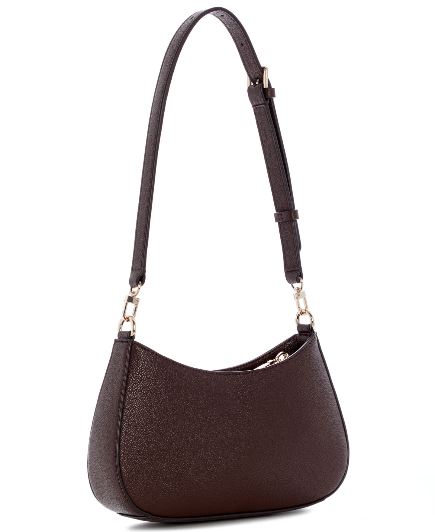 Женская сумка GUESS Bethany Small Zip-Top Shoulder Handbag, цвет: Коричневый — фото 2