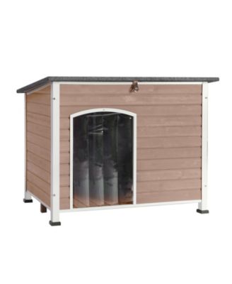 Large Wooden Dog Crates with Heavy Duty Iron Frame