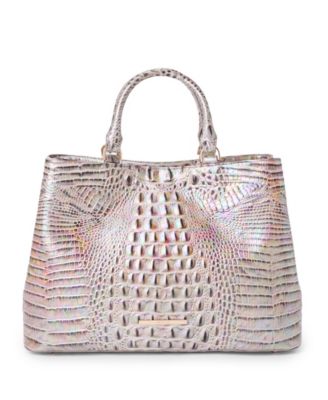 Denise Extra-Large Leather Carryall Satchel Bag