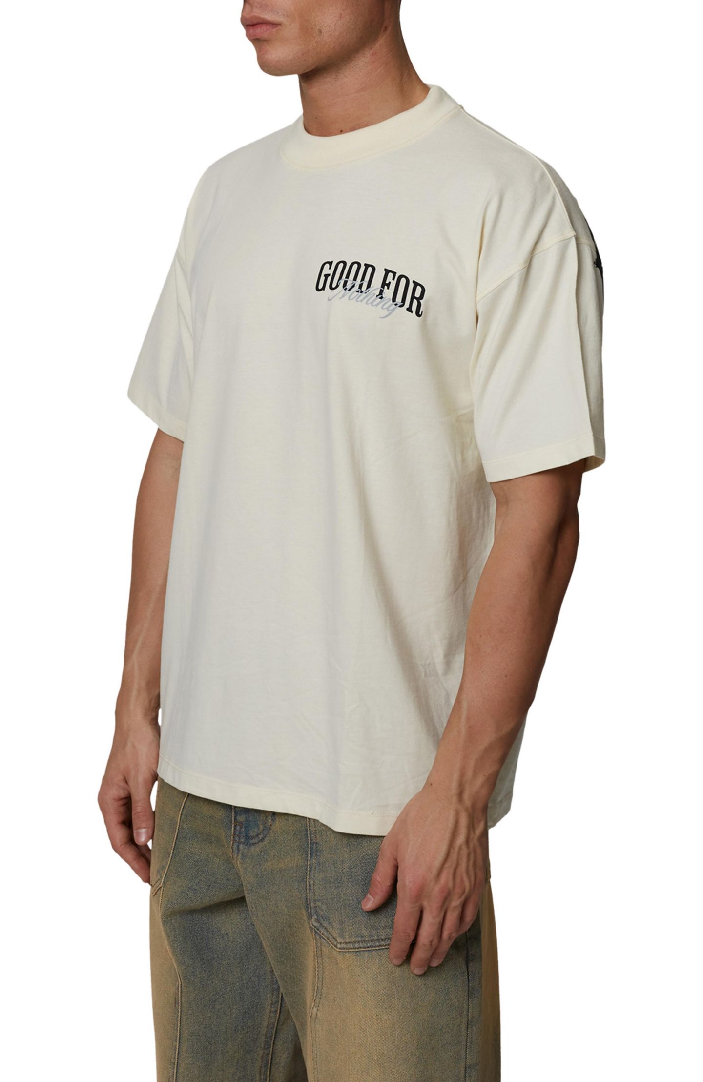 Мужская футболка Good For Nothing Revival Oversized Graphic Crewneck — фото 3