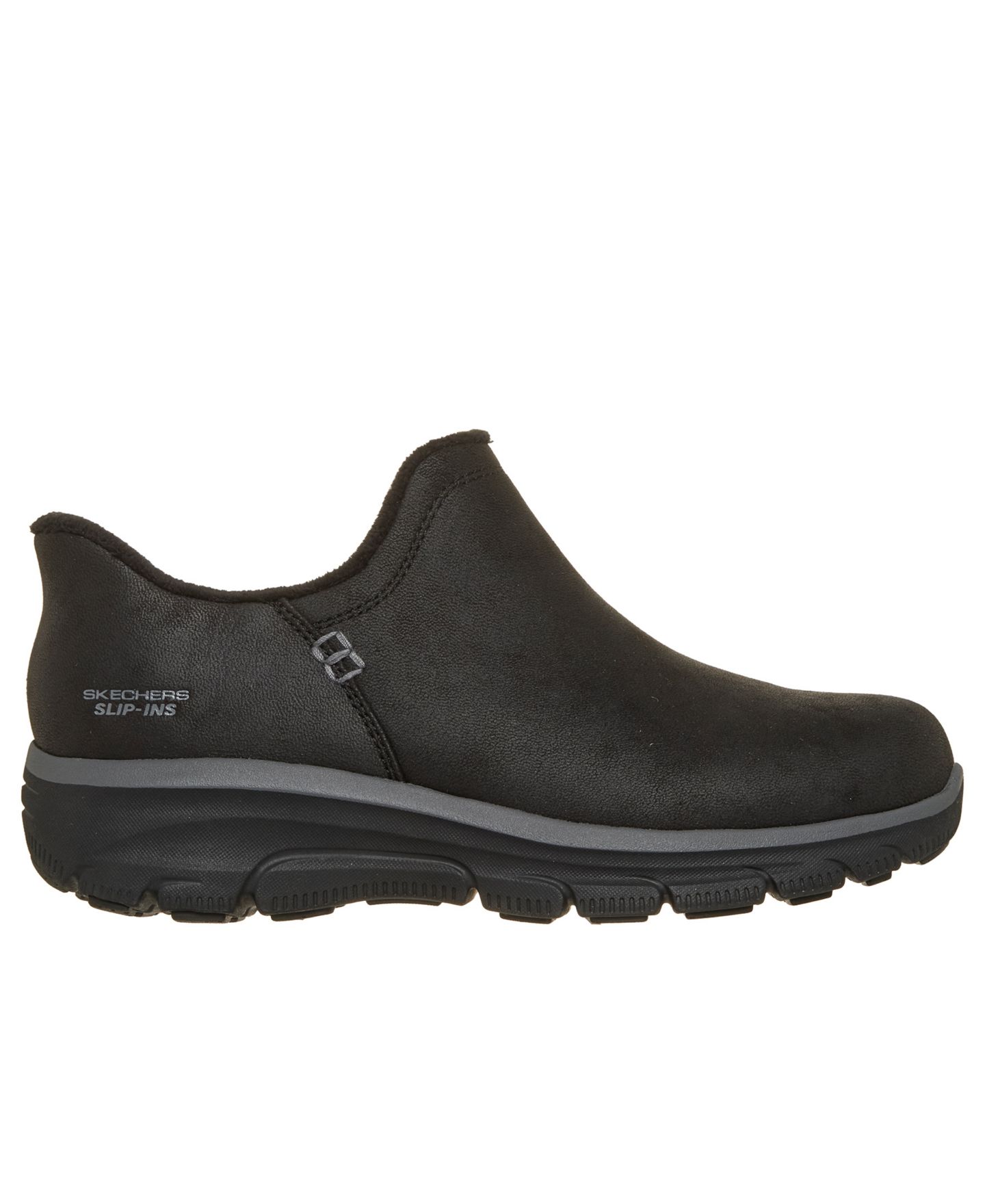 Женские ботинки Skechers Modern Hour 3 Relaxed Fit Slip-On Booties, цвет: Чёрный — фото 2