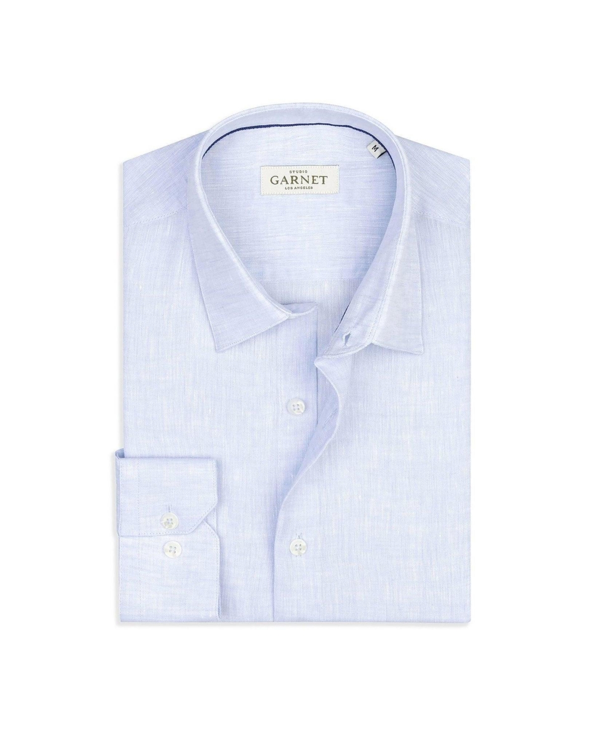 Garnet Men's Regular-Fit Solid Dress Shirt