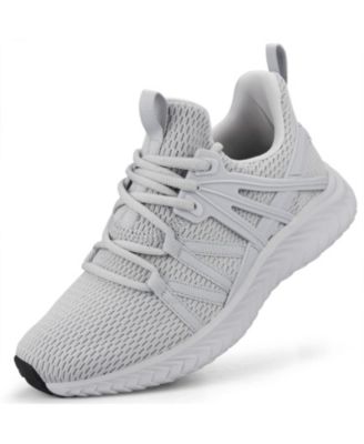 Women Slip On Running Sneakers Breathable Lightweight Anti Slip Walking Tennis Shoes