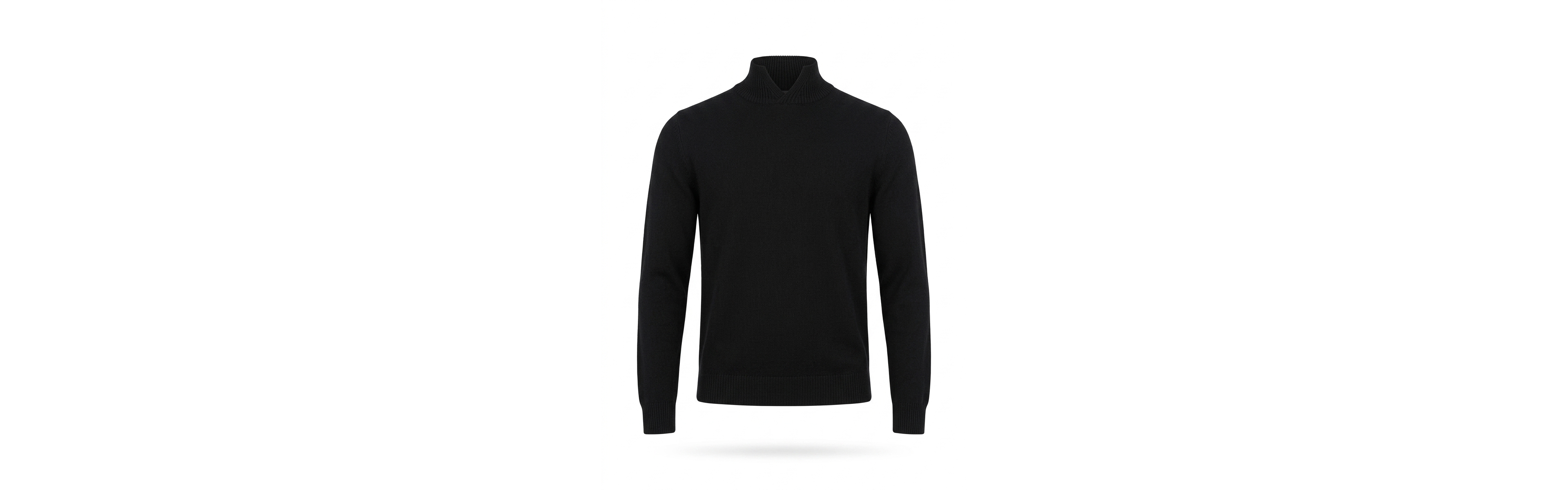 Garnet Men's Wool V-Neck Sweater