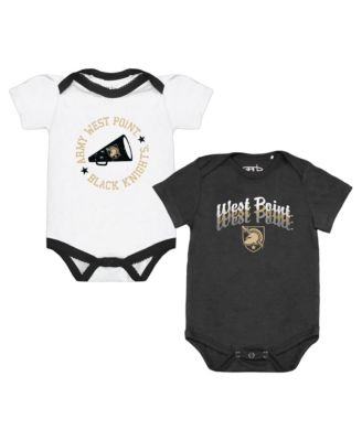 Baby Girls Army Black Knights Tonya Bodysuit 2-Pack