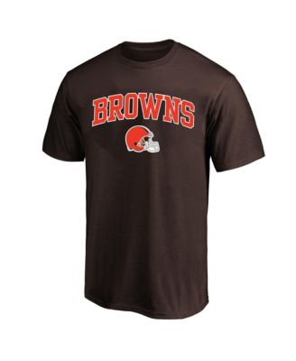 Men's Brown Cleveland Browns Big & Tall Arch Logo T-Shirt