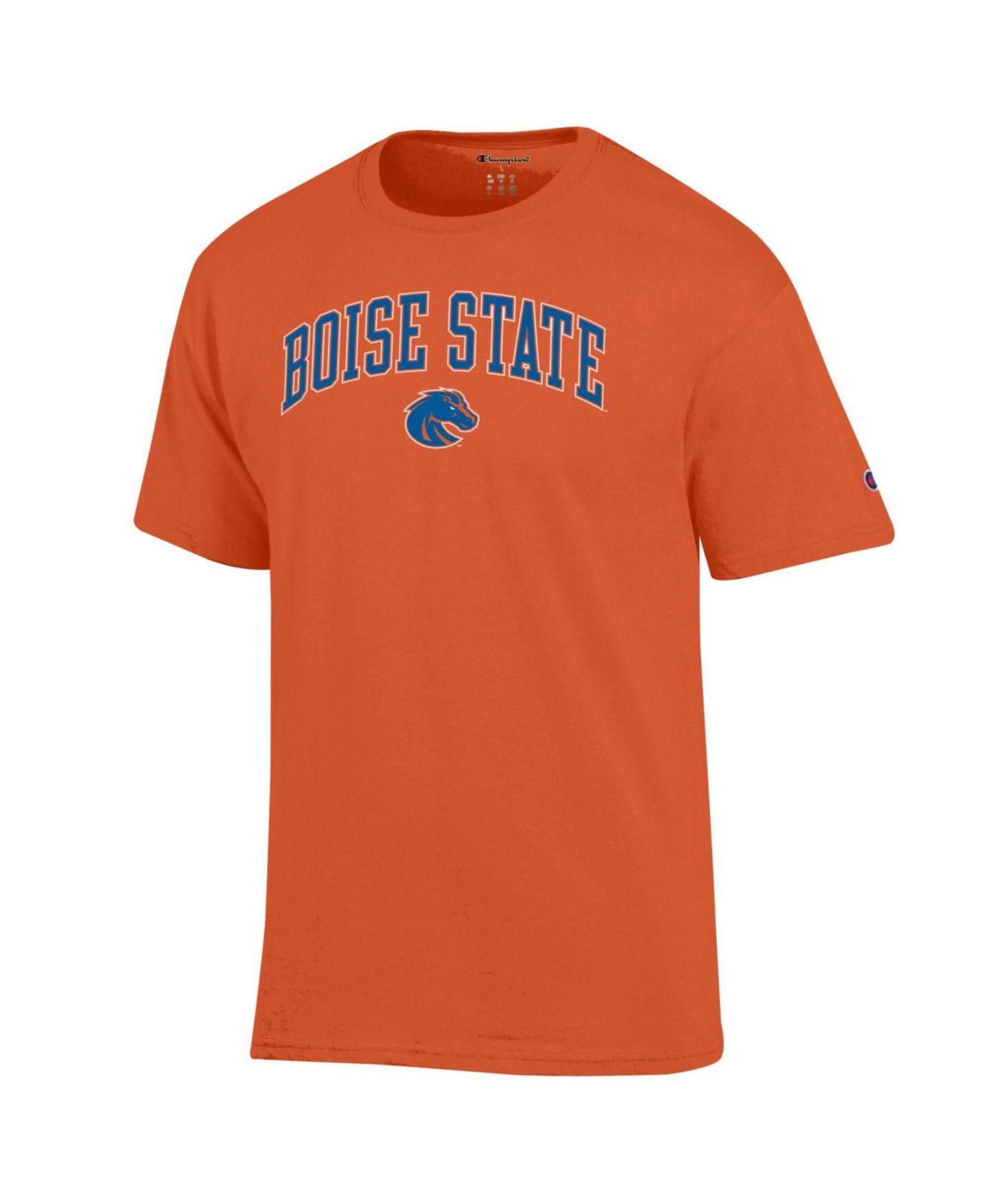Мужская футболка Champion Orange Boise State Broncos Arched Logo — фото 2