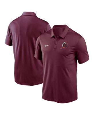 Men's Maroon Virginia Tech Hokies Rushing Hokie Dri-FIT Victory Polo