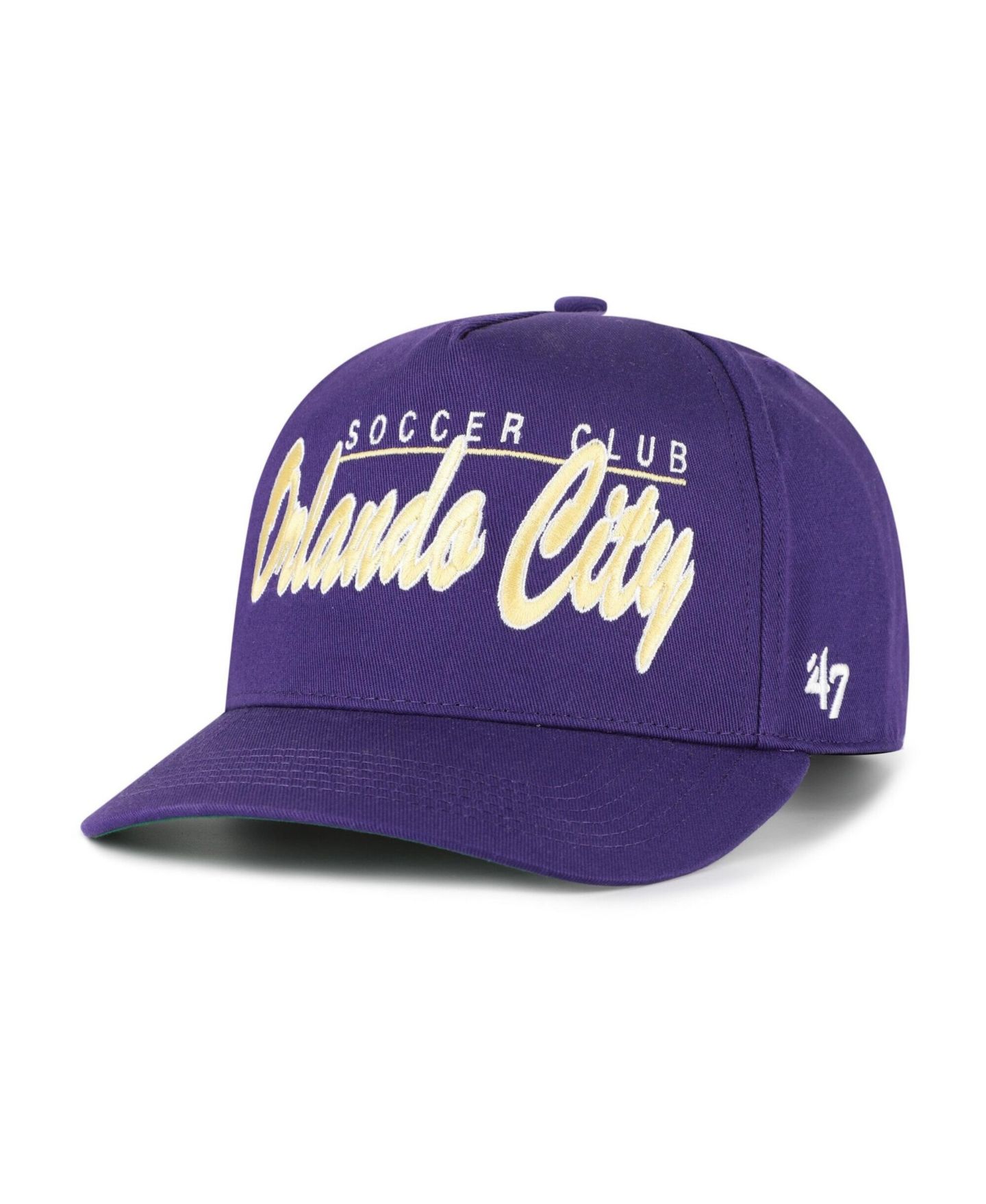 Мужская кепка '47 Brand Purple Orlando City SC Brushmark Hitch Adjustable Hat — фото 2