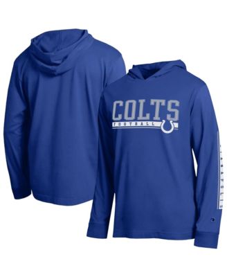 Men's Royal Indianapolis Colts All Star Hooded T-Shirt