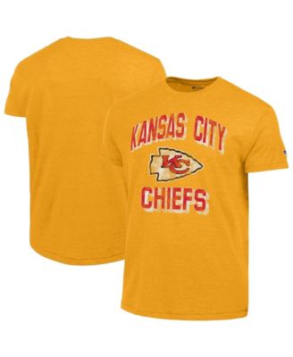 Men's  Gold Kansas City Chiefs Ultimate Tri-Blend T-Shirt