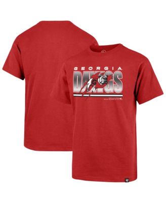 Big Boys and Girls '47 Red Georgia Bulldogs Thunder Rip Franklin T-Shirt