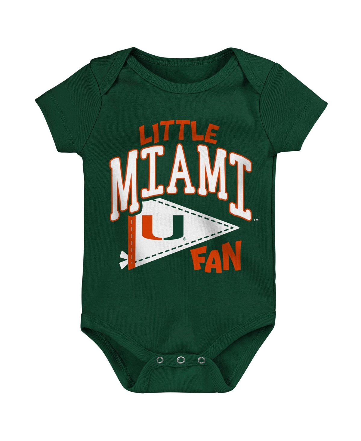 Outerstuff Baby Boys' and Girls' Little Banner Short-Sleeve Bodysuit