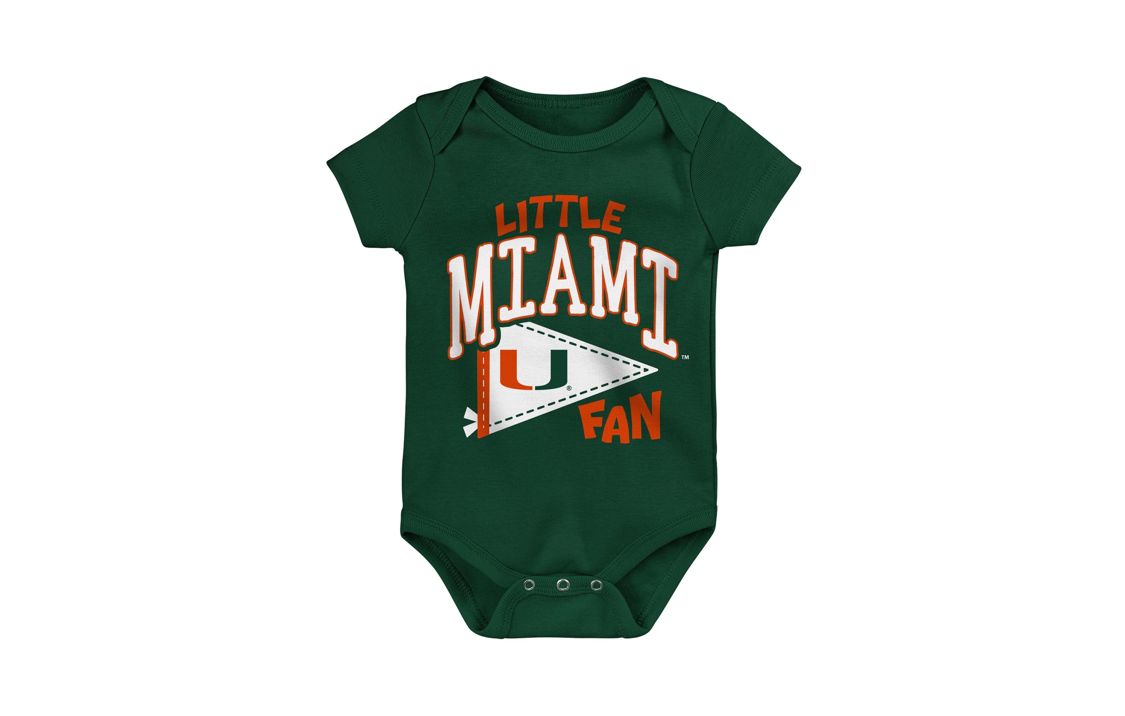 Outerstuff Baby Boys' and Girls' Little Banner Short-Sleeve Bodysuit
