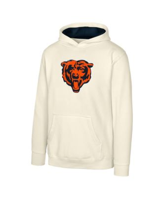Big Boys and Girls Natural Chicago Bears Prime Pullover Hoodie