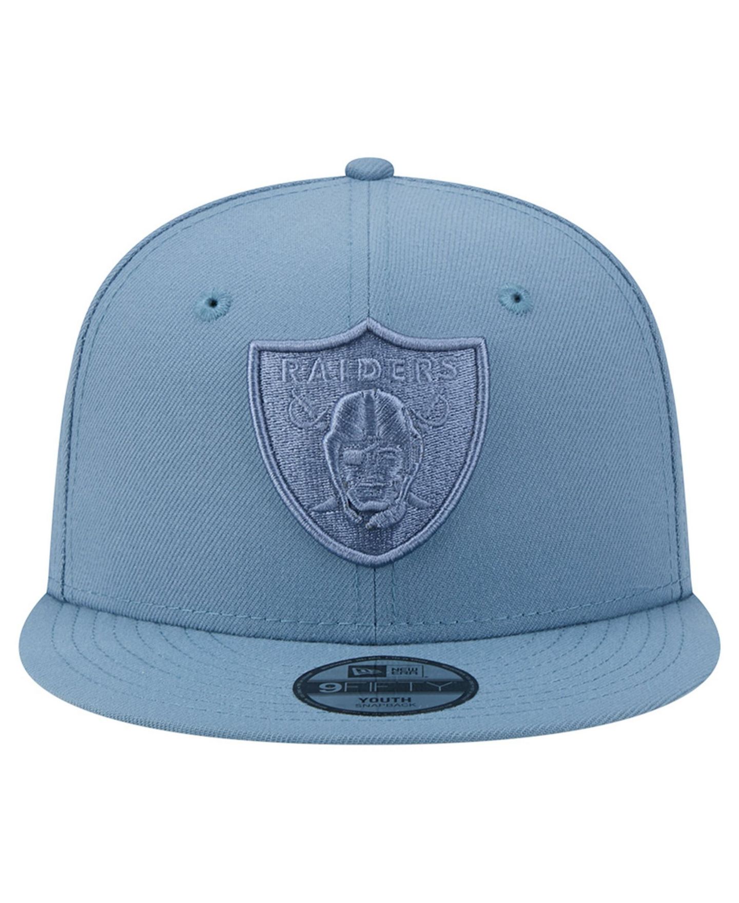 Детская кепка-снэпбэк New Era Las Vegas Raiders Color Pack A-Frame 9FIFTY, синяя — фото 2
