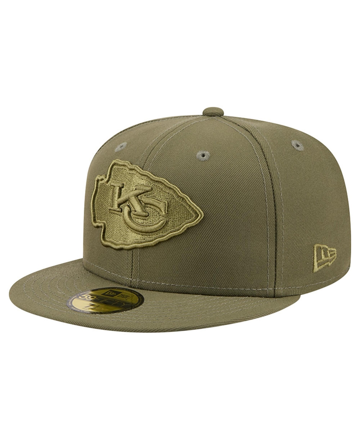 New Era 59FIFTY Color Pack Kansas City Chiefs Flat Bill Fitted Cap - Olive