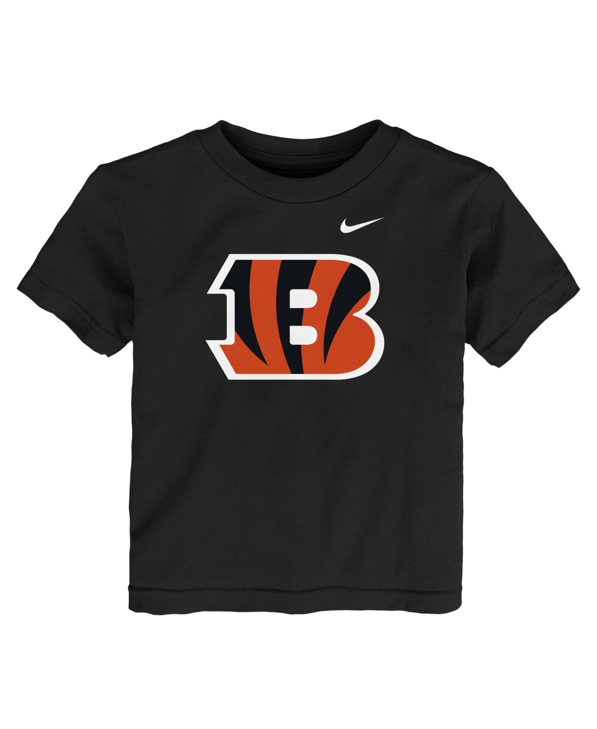 Nike Toddler Boys' and Girls' 2T-5T Cincinnati Bengals Logo T-Shirt - Black