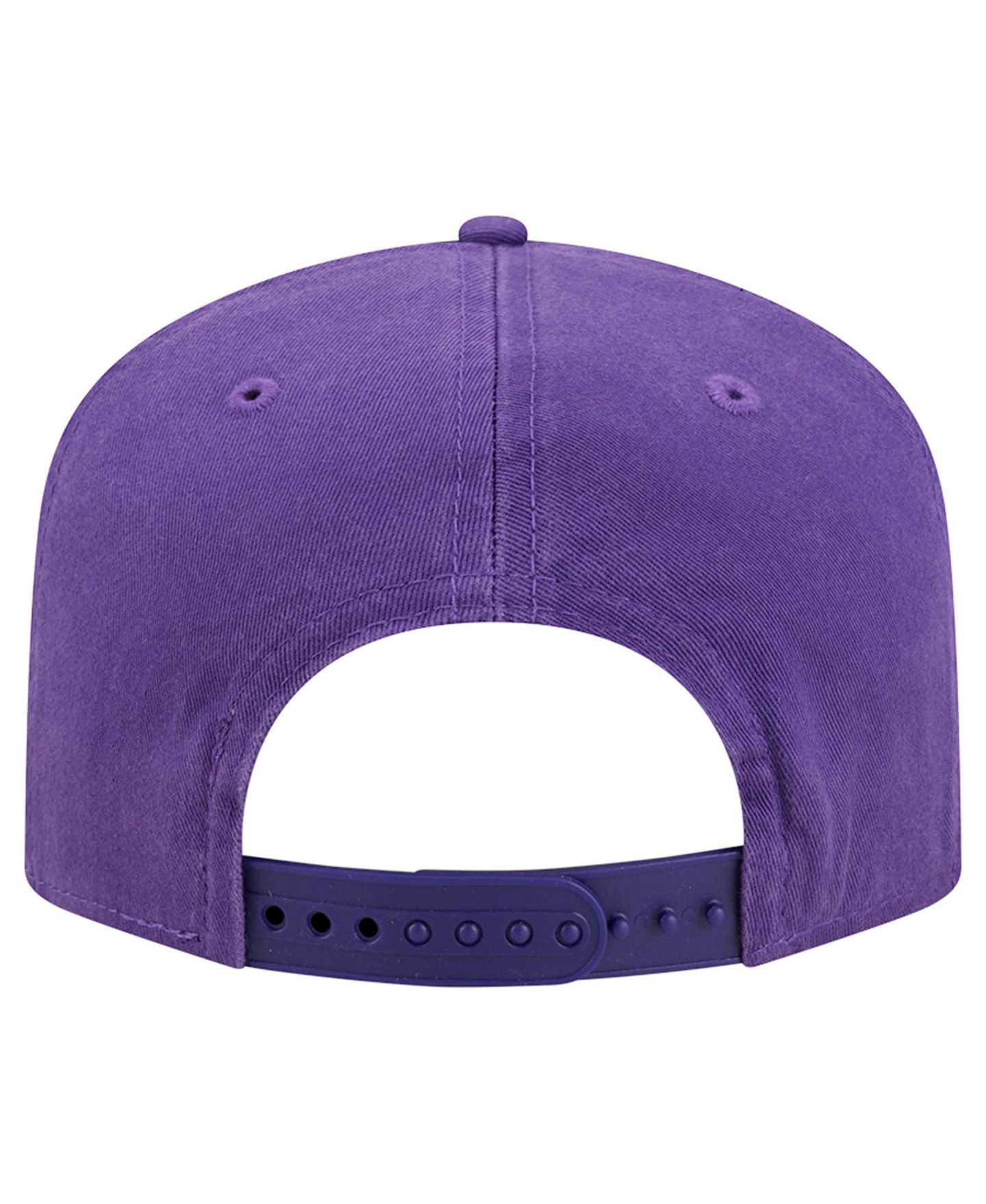 Мужская кепка New Era Purple Minnesota Vikings Stacked 19TWENTY Adjustable Hat — фото 4