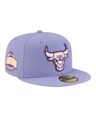 Men's Lavender Chicago Bulls Color Pack 59FIFTY Fitted Hat