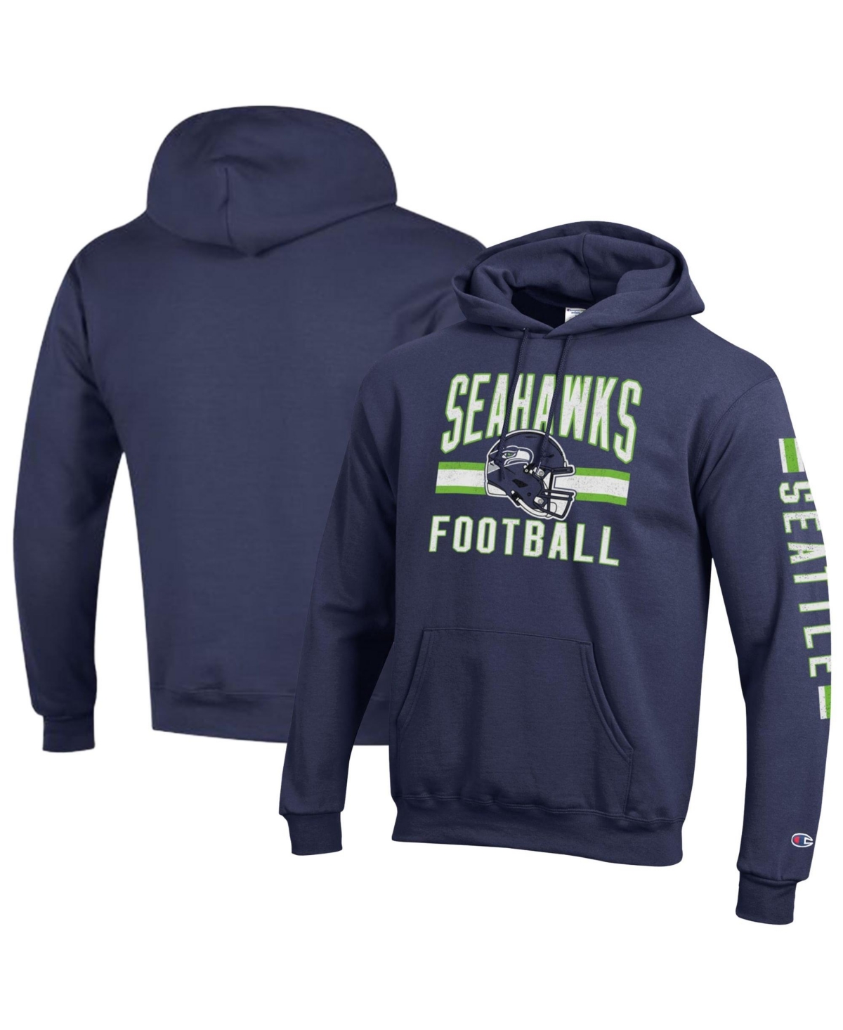 Champion Men's Seattle Seahawks Graphic Powerblend Hoodie