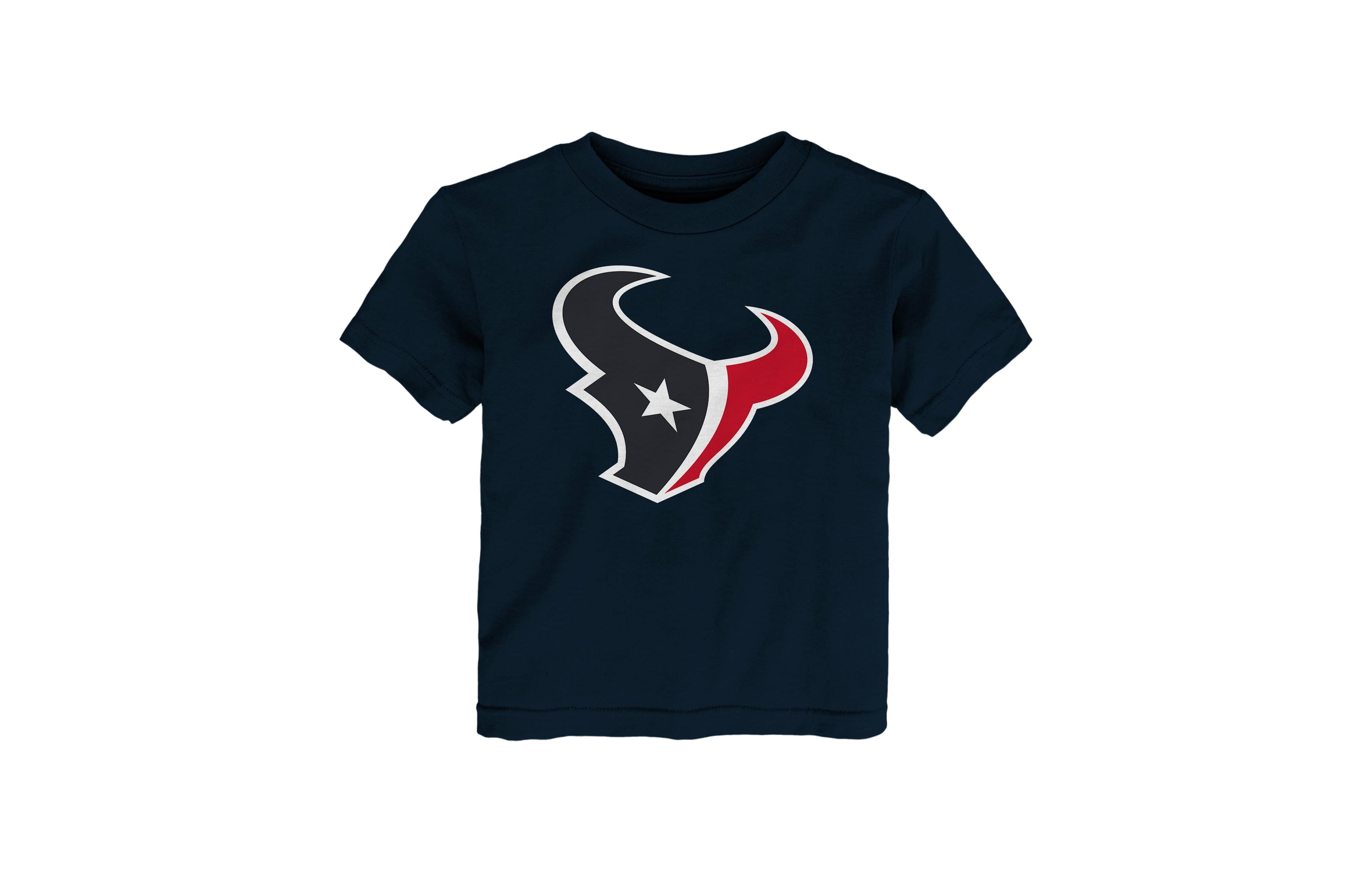 Outerstuff Toddler Boys' and Girls' 2T-5T Houston Texans Screen-Print Crew-Neck T-Shirt