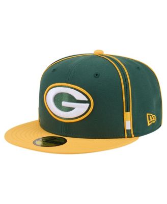 Men's Green Green Bay Packers Soutache 59FIFTY Fitted Hat