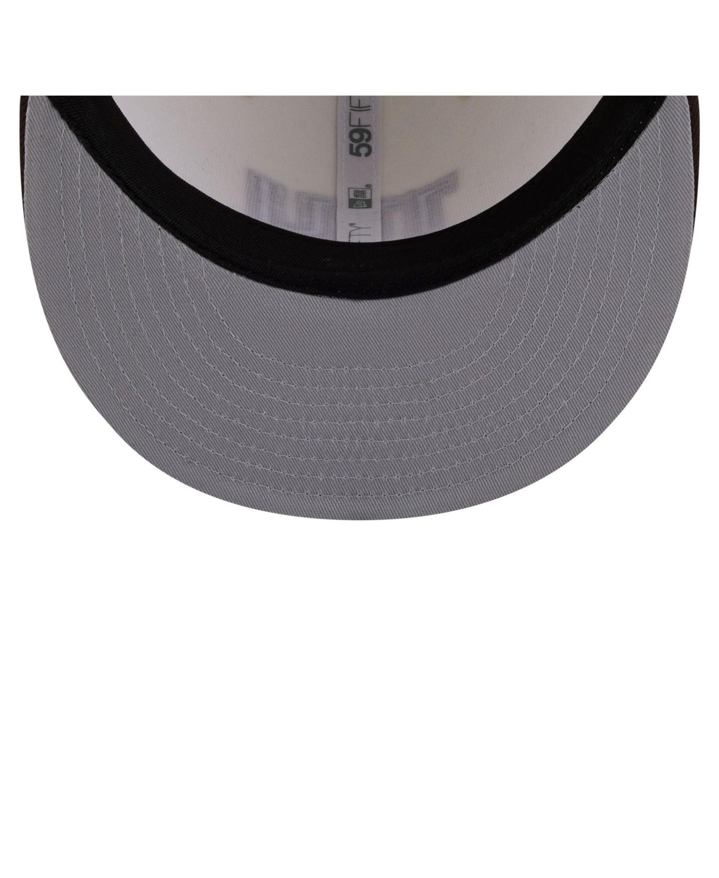 Мужская кепка New Era Cream/Brown New York Giants Pumpkin Spice 59FIFTY Fitted Hat, цвет: Кремовый / Коричневый — фото 7