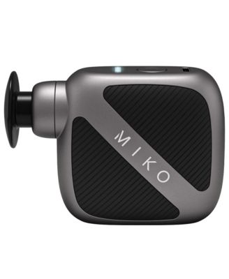 Pulse Go Portable Massage Gun with Adjustable Intensity and Interchangeable Heads for Targeted Muscle Relief