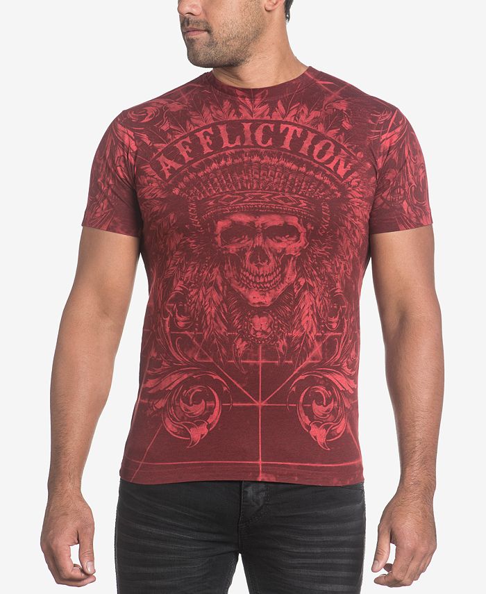 Affliction Men s Graphic Print T Shirt Macy s