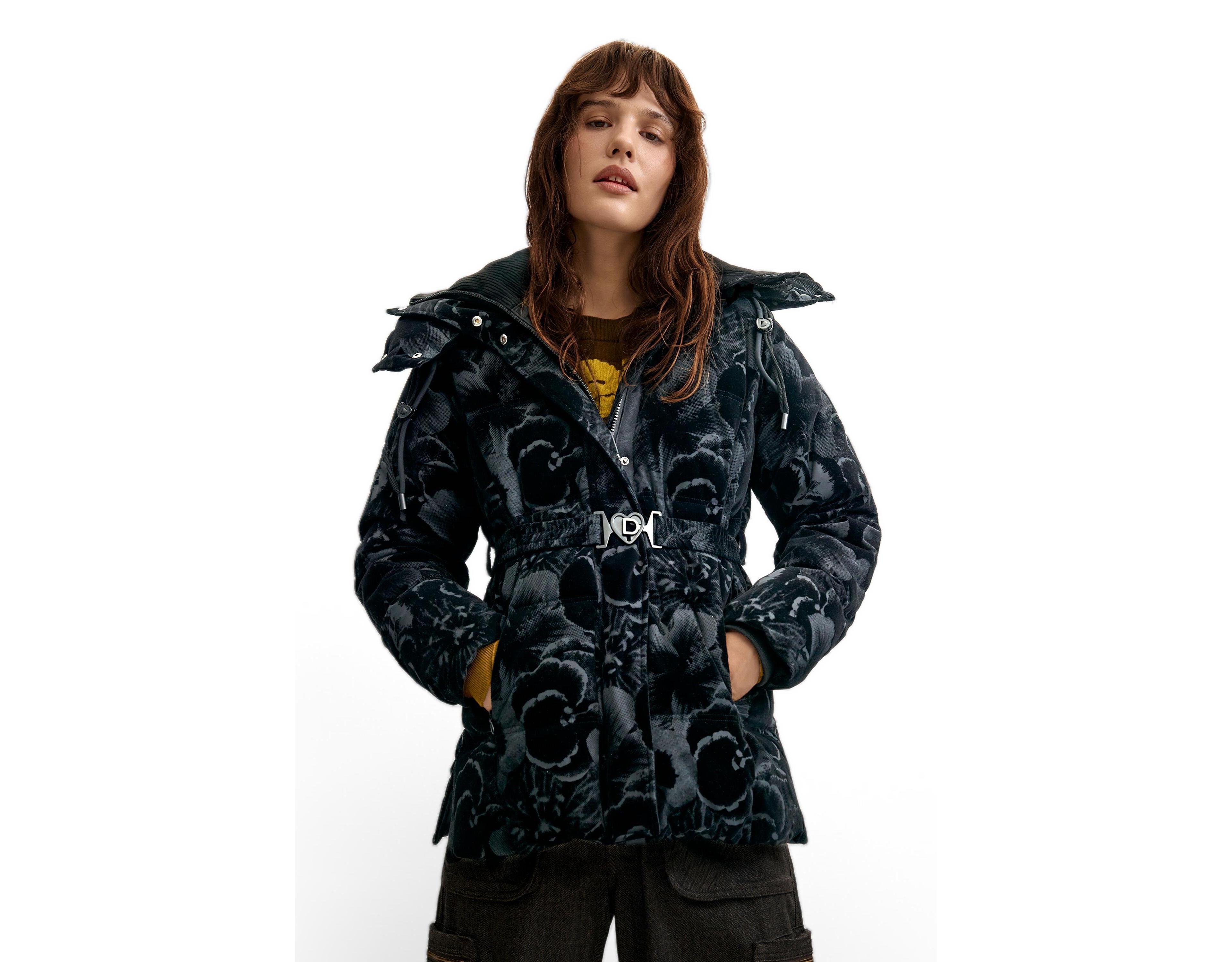 Desigual Women's Short Puffer Coat