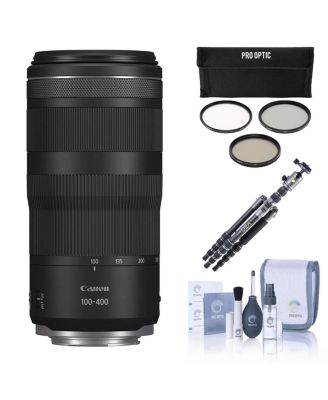 RF 100-400mm f/5.6-8 IS USM Lens with Tripod Kit
