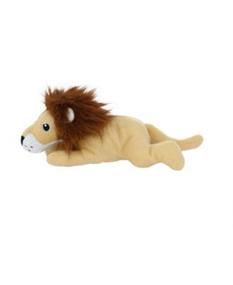 Jr Safari Lion, Durable Plush Squeaky Dog Toy