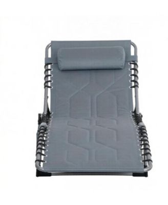 Outdoor Chair, Folding Design, Headrest for Camping, Travel and Outdoor Activities