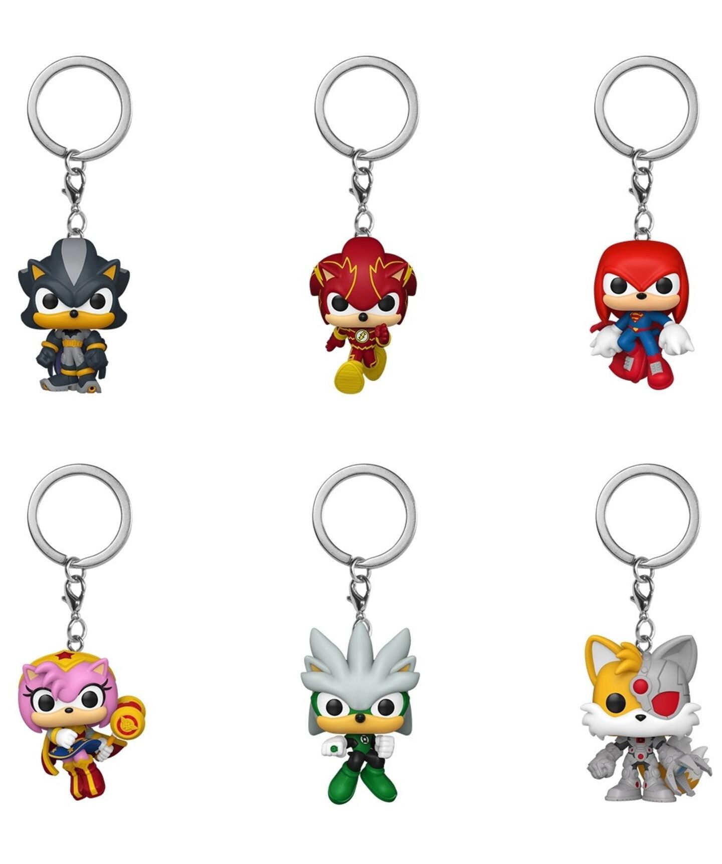Детский брелок Funko Pop! Justice League of America and Sonic Blind Box Keychain, Ages 6+ — фото 2
