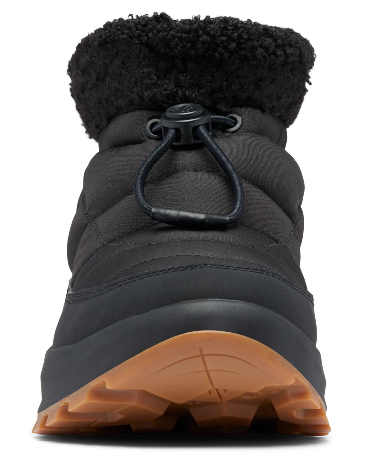 Женские утеплённые ботильоны Columbia Snowtrot Shorty, цвет: Чёрный / Морская соль — фото 9