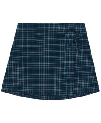 Toddler Girls' 2T-5T Plaid Wrap Skort